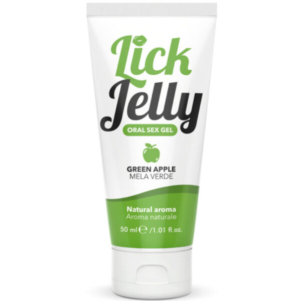 Imagen del artículo erótico INTIMATELINE - LICK JELLY LUBRICANTE MANZANA VERDE 50 ML de INTIMATELINE INTIMATELINE en la sección DROGUERÍA |Lubricantes|Con deliciosos Sabores de Millenial Sexshop.