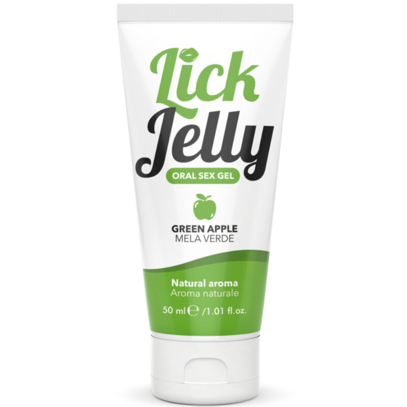 Imagen del artículo erótico INTIMATELINE - LICK JELLY LUBRICANTE MANZANA VERDE 50 ML de INTIMATELINE INTIMATELINE en la sección DROGUERÍA |Lubricantes|Con deliciosos Sabores de Millenial Sexshop.