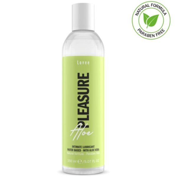 Imagen del artículo erótico INTIMATELINE - LOVEE ALOE PLEASURE LUBRICANTE CON ALOE VERA 150 ML de INTIMATELINE BOYGLIDE en la sección DROGUERÍA |Lubricantes|Con deliciosos Sabores de Millenial Sexshop.