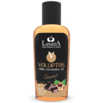 Imagen del artículo erótico INTIMATELINE LUXURIA - VOLUPTAS GEL MASAJE COMESTIBLE EFECTO CALOR - CHOCONUT 100 ML de INTIMATELINE LUXURIA en la sección DROGUERÍA |Para Masajes|Con efecto calor de Millenial Sexshop.