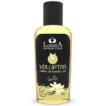 Imagen del artículo erótico INTIMATELINE LUXURIA - VOLUPTAS GEL MASAJE COMESTIBLE EFECTO CALOR - VAINILLA 100 ML de INTIMATELINE LUXURIA en la sección DROGUERÍA |Para Masajes|Con efecto calor de Millenial Sexshop.