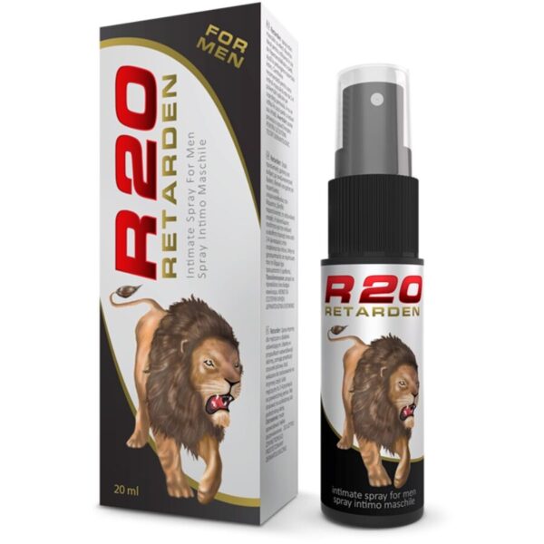 Imagen del artículo erótico INTIMATELINE - R20 SPRAY RETARDANTE EFECTO FRIO 20 ML de INTIMATELINE INTIMATELINE en la sección DROGUERÍA |Estimulantes para Ellos|Retardantes de Millenial Sexshop.