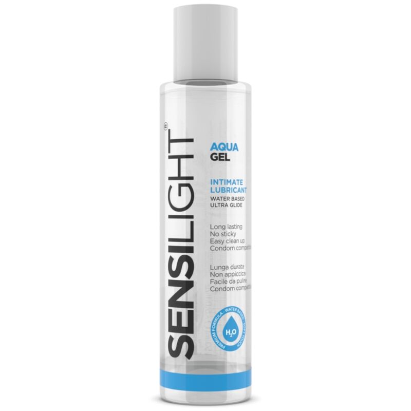 Imagen del artículo erótico INTIMATELINE - SENSILIGHT LUBRICANTE BASE AGUA AQUAGEL 150 ML de INTIMATELINE INTIMATELINE en la sección DROGUERÍA |Lubricantes|Base Agua de Millenial Sexshop.