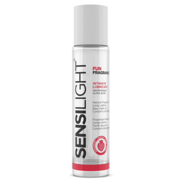 Imagen del artículo erótico INTIMATELINE - SENSILIGHT LUBRICANTE BASE AGUA FRESA 60 ML de INTIMATELINE INTIMATELINE en la sección DROGUERÍA |Lubricantes|Con deliciosos Sabores de Millenial Sexshop.