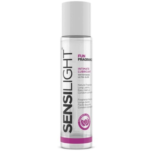 Imagen del artículo erótico INTIMATELINE - SENSILIGHT LUBRICANTE BASE AGUA TUTTI FRUTI 60 ML de INTIMATELINE INTIMATELINE en la sección DROGUERÍA |Lubricantes|Con deliciosos Sabores de Millenial Sexshop.