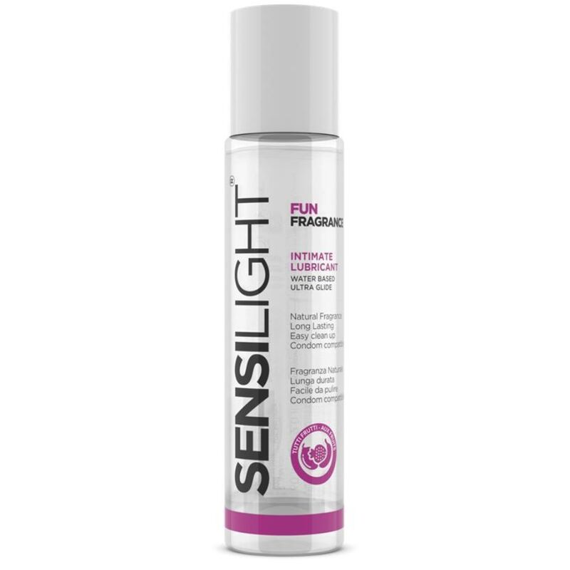 Imagen del artículo erótico INTIMATELINE - SENSILIGHT LUBRICANTE BASE AGUA TUTTI FRUTI 60 ML de INTIMATELINE INTIMATELINE en la sección DROGUERÍA |Lubricantes|Con deliciosos Sabores de Millenial Sexshop.