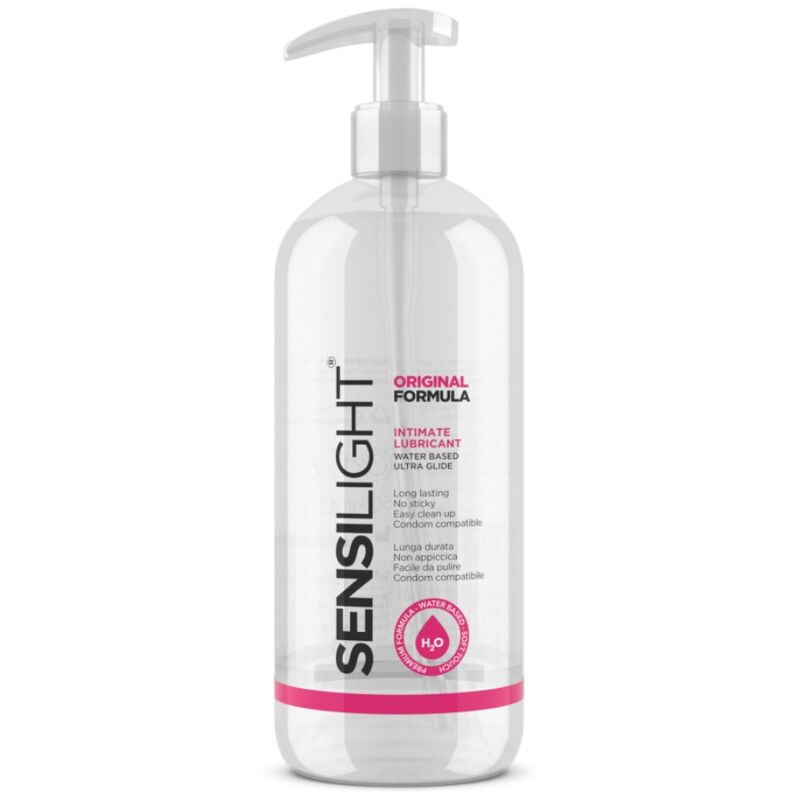 Imagen del artículo erótico INTIMATELINE - SENSILIGHT ORIGINAL FORMULA LUBRICANTE BASE AGUA 500 ML de INTIMATELINE INTIMATELINE en la sección DROGUERÍA |Lubricantes|Base Agua de Millenial Sexshop.