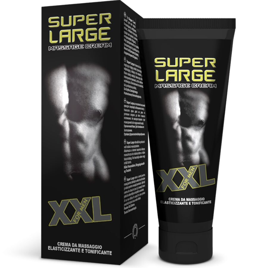INTIMATELINE - SUPER LARGE XXL CREMA VOLUMINIZADORA PENE 75 ML-MillenialSexshop-INTIMATELINE INTIMATELINE Imagen del artículo erótico INTIMATELINE - SUPER LARGE XXL CREMA VOLUMINIZADORA PENE 75 ML de INTIMATELINE INTIMATELINE en la sección DROGUERÍA |Estimulantes para Ellos|Aumento del pene de Millenial Sexshop.