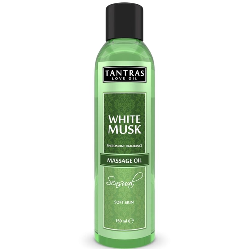 Imagen del artículo erótico INTIMATELINE - TANTRAS LOVE OIL WHITE MUSK 150 ML de INTIMATELINE INTIMATELINE en la sección DROGUERÍA |Para Masajes|Aceites sin sabores de Millenial Sexshop.