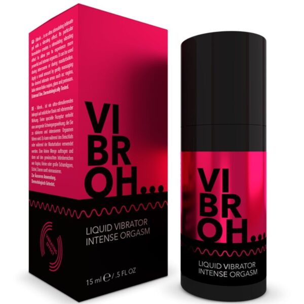 Imagen del artículo erótico INTIMATELINE - VIBROH VIBRADOR LIQUIDO 15 ML de INTIMATELINE INTIMATELINE en la sección DROGUERÍA |Estimulantes para Ellas|Vibrador Líquido de Millenial Sexshop.