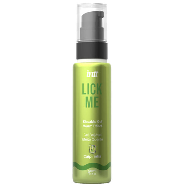 Imagen del artículo erótico INTT -  LICK ME GEL COMESTIBLE SABOR CAIPIRINHA EFECTO CALOR de INTT LUBRICANTS en la sección DROGUERÍA |Lubricantes|Con deliciosos Sabores de Millenial Sexshop.
