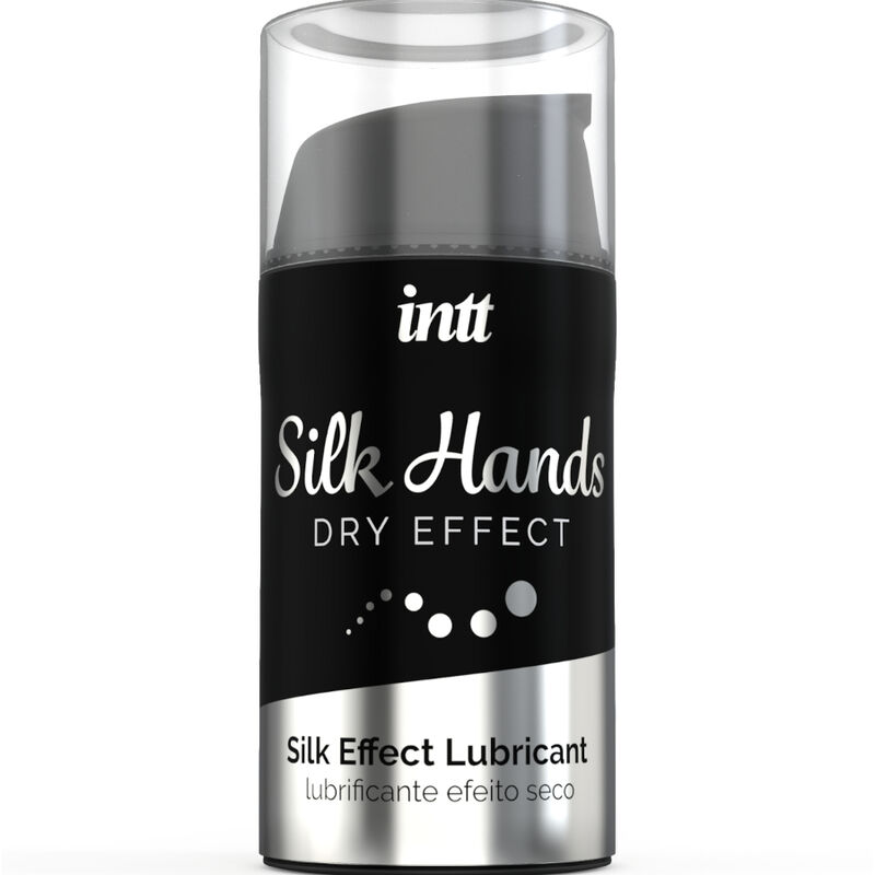 INTT LUBRICANTS - SILK HANDS LUBRICANTE FORMULA CONCENTRADA DE SILICONA 15 ML-MillenialSexshop-INTT LUBRICANTS Imagen del artículo erótico INTT LUBRICANTS - SILK HANDS LUBRICANTE FORMULA CONCENTRADA DE SILICONA 15 ML de INTT LUBRICANTS en la sección DROGUERÍA |Lubricantes|Base Silicona de Millenial Sexshop.