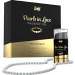 Imagen del artículo erótico INTT MASSAGE & ORAL SEX - PEARLS IN LOVE CON COLLAR DE PERLAS Y GEL DE SILICONA de INTT MASSAGE & ORAL SEX en la sección DROGUERÍA |Para Masajes|Kits de masaje de Millenial Sexshop.