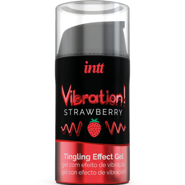 Imagen del artículo erótico INTT - POTENTE ESTIMULANTE ÍNTIMO GEL VIBRADOR LIQUIDO FRESA 15 ML de INTT UNISEX AROUSAL GEL en la sección DROGUERÍA |Estimulantes para Ellas|Intensificador Orgasmos de Millenial Sexshop.