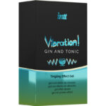 INTT - POTENTE ESTIMULANTE ÍNTIMO GEL VIBRADOR LIQUIDO GIN & TONIC 15ML - Imagen 3