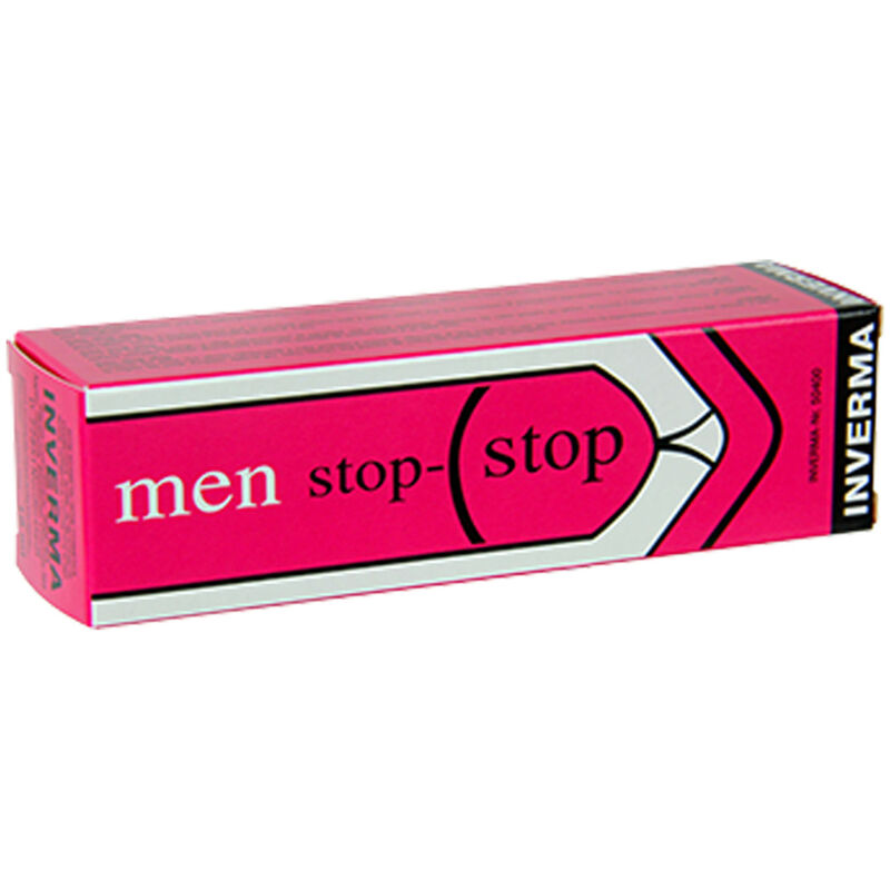 Imagen del artículo erótico INVERMA - MEN STOP STOP CREMA RETARDANTE de INVERMA en la sección DROGUERÍA |Estimulantes para Ellos|Retardantes de Millenial Sexshop.