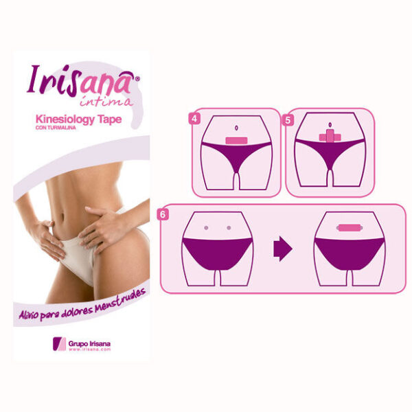 Imagen del artículo erótico IRISANA - CINTA AUTOADHESIVA PARA DOLORES MENSTRUALES de IRISCUP en la sección DROGUERÍA |Copas vaginales de Millenial Sexshop.