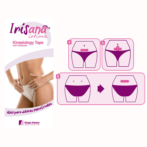 IRISANA - CINTA AUTOADHESIVA PARA DOLORES MENSTRUALES-MillenialSexshop-IRISCUP Imagen del artículo erótico IRISANA - CINTA AUTOADHESIVA PARA DOLORES MENSTRUALES de IRISCUP en la sección DROGUERÍA |Copas vaginales de Millenial Sexshop.