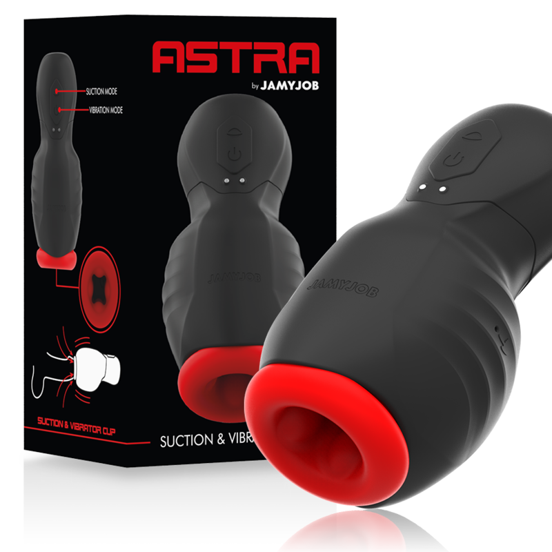 Imagen del artículo erótico JAMYJOB - ASTRA ORAL EXTREM VIBRACIÓN Y ONDAS ESTIMULADORAS de JAMYJOB en la sección JUGUETES BIENESTAR |Juguetes para Hombres|Masturbadores varios de Millenial Sexshop.