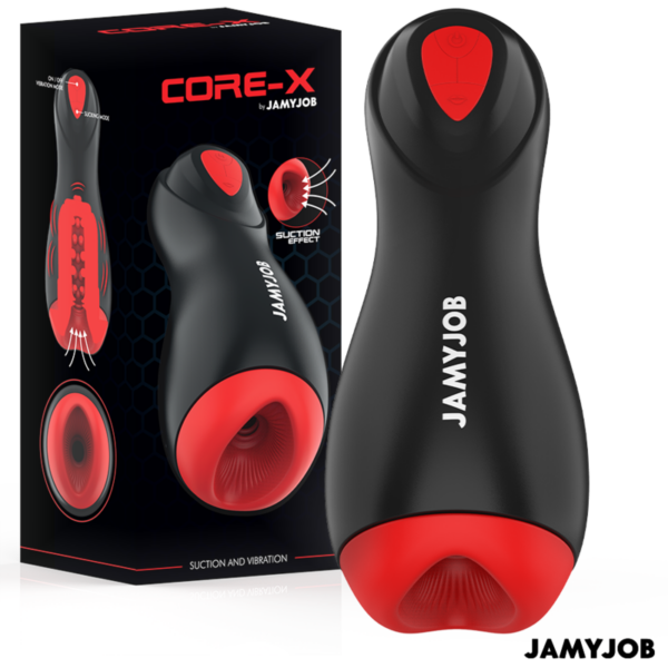 Imagen del artículo erótico JAMYJOB - CORE-X MASTURBADOR AUTOMTICO 5 MODOS ONDAS ESTIMULADORAS Y VIBRACIÓN de JAMYJOB en la sección JUGUETES BIENESTAR |Juguetes para Hombres|Masturbador Automatico de Millenial Sexshop.