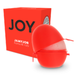 Imagen del artículo erótico JAMYJOB - HUEVO MASTURBADOR DISCRETO VERSION ROJO JOY de JAMYJOB en la sección JUGUETES BIENESTAR |Juguetes para Hombres|Vaginas con vibración de Millenial Sexshop.
