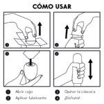 JAMYJOB - HUEVO MASTURBADOR DISCRETO VERSION ROJO JOY - Imagen 6