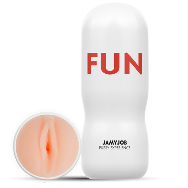 Imagen del artículo erótico JAMYJOB - MASTURBADOR VAGINA EXCITANTE de JAMYJOB en la sección JUGUETES BIENESTAR |Juguetes para Hombres|Vaginas con vibración de Millenial Sexshop.
