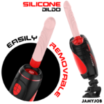 JAMYJOB - PYSTON BASE MASTURBADOR AUTOMÁTICO CON DILDO CONTROL REMOTO - Imagen 3