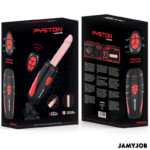 JAMYJOB - PYSTON BASE MASTURBADOR AUTOMÁTICO CON DILDO CONTROL REMOTO - Imagen 7