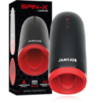 Imagen del artículo erótico JAMYJOB - SPIN-X MASTURBADOR CON ROTACIÓN Y FUNCIÓN CALOR de JAMYJOB en la sección JUGUETES BIENESTAR |Juguetes para Hombres|Masturbadores varios de Millenial Sexshop.