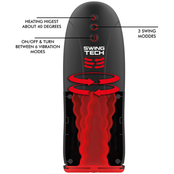 OSCILACIÓN Y VIBRACIÓN de JAMYJOB en la sección JUGUETES BIENESTAR |Juguetes para Hombres|Masturbadores varios de Millenial Sexshop.