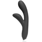 Imagen del artículo erótico JE JOUE - HERA FLEX VIBRADOR RABBIT - NEGRO de JE JOUE en la sección JUGUETES BIENESTAR |Vibradores|Vibradores Rabbit de Millenial Sexshop.