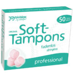 Imagen del artículo erótico JOYDIVISION SOFT-TAMPONS - TAMPONES ORIGINALES PROFESSIONAL/ 50UDS de JOYDIVISION SOFT-TAMPONS en la sección DROGUERÍA |Tampón higiénico de Millenial Sexshop.