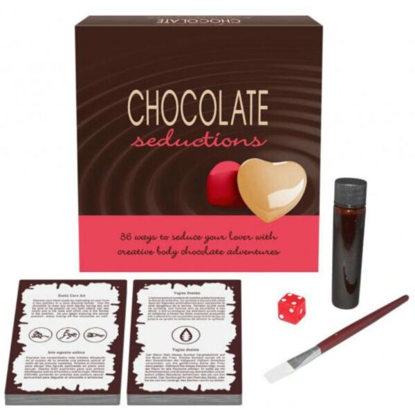 Imagen del artículo erótico KHEPER GAMES - CHOCOLATE SEDUCTIONS de KHEPER GAMES en la sección JUEGOS |Juegos de cartas de Millenial Sexshop.