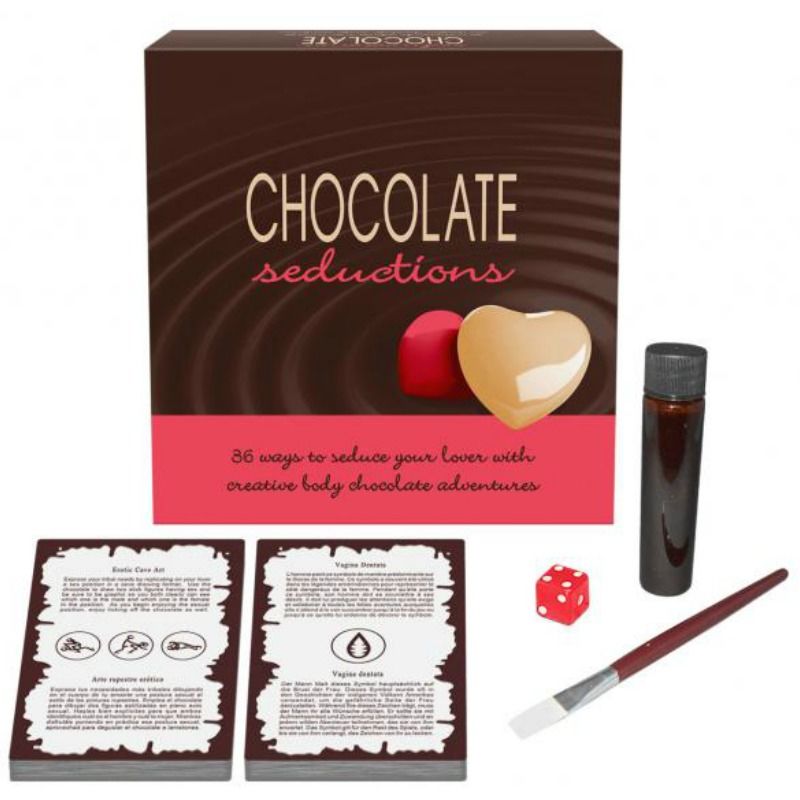 Imagen del artículo erótico KHEPER GAMES - CHOCOLATE SEDUCTIONS de KHEPER GAMES en la sección JUEGOS |Juegos de cartas de Millenial Sexshop.