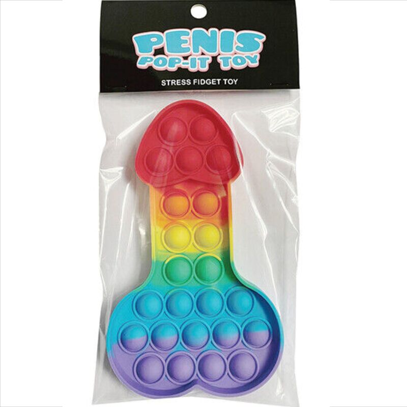 Imagen del artículo erótico KHEPER GAMES - JUGUETE ANTIESTRES PENIS POP-IT MULTICOLOR de KHEPER GAMES en la sección JUEGOS |Juegos Preliminares de Millenial Sexshop.