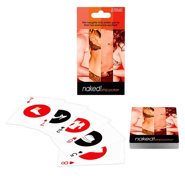 Imagen del artículo erótico KHEPER GAMES - NAKED BARAJA STRIP POKER ES/EN de KHEPER GAMES en la sección JUEGOS |Juegos de cartas de Millenial Sexshop.