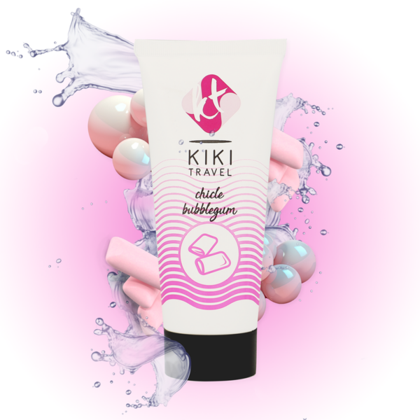 Imagen del artículo erótico KIKÍ TRAVEL - LUBRICANTE SABOR A CHICLE 50 ML de KIKÍ TRAVEL en la sección DROGUERÍA |Lubricantes|Con deliciosos Sabores de Millenial Sexshop.