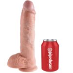 KING COCK - 10 PENE REALÍSTICO NATURAL 26.5 CM - Imagen 3