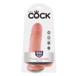 Imagen del artículo erótico KING COCK - 7 PENE REALÍSTICO NATURAL 17.8 CM de KING COCK en la sección JUGUETES BIENESTAR |Dildos sin Vibración|Penes realisticos de Millenial Sexshop.