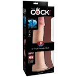 KING COCK - DILDO TRIPLE DENSIDAD 23 CM - Imagen 6