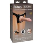 KING COCK - ÉLITE ARNÉS AJUSTABLE PARA PRINCIPIANTES CON DILDO 15.2 CM - Imagen 11