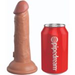 Imagen del artículo erótico KING COCK - ÉLITE DILDO REALÍSTICO SILICONA 15.2 CM CARAMELO de KING COCK en la sección JUGUETES BIENESTAR |Dildos sin Vibración|Penes realisticos de Millenial Sexshop.