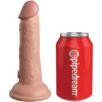 Imagen del artículo erótico KING COCK - ÉLITE DILDO REALÍSTICO SILICONA 15.2 CM de KING COCK en la sección JUGUETES BIENESTAR |Dildos sin Vibración|Penes realisticos de Millenial Sexshop.