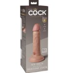 KING COCK - ÉLITE DILDO REALÍSTICO SILICONA 15.2 CM - Imagen 6