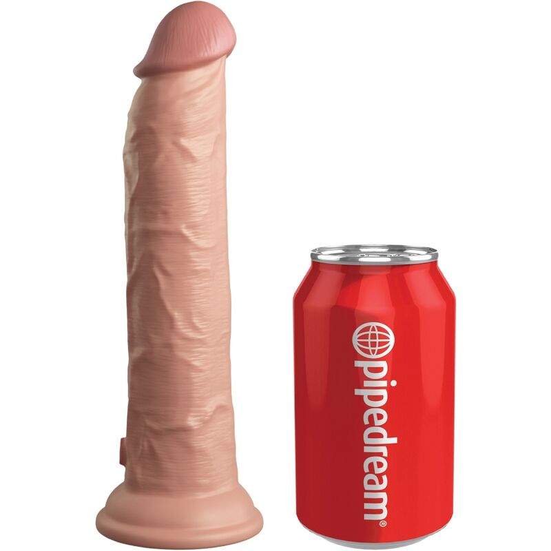 Imagen del artículo erótico KING COCK - ÉLITE DILDO REALÍSTICO SILICONA 23 CM de KING COCK en la sección JUGUETES BIENESTAR |Dildos sin Vibración|Penes realisticos de Millenial Sexshop.
