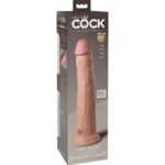 KING COCK - ÉLITE DILDO REALÍSTICO SILICONA 25.4 CM - Imagen 6