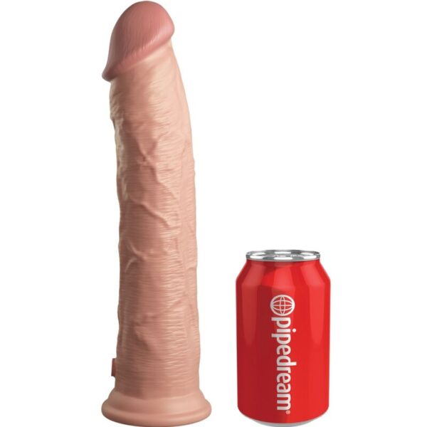 Imagen del artículo erótico KING COCK - ÉLITE DILDO REALÍSTICO SILICONA 28 CM de KING COCK en la sección JUGUETES BIENESTAR |Dildos sin Vibración|Penes realisticos de Millenial Sexshop.