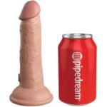 Imagen del artículo erótico KING COCK - ÉLITE DILDO REALÍSTICO VIBRADOR & SILICONA 15.2 CM de KING COCK en la sección JUGUETES BIENESTAR |Dildos sin Vibración|Penes realisticos de Millenial Sexshop.