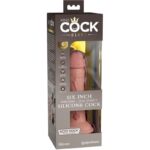 KING COCK - ÉLITE DILDO REALÍSTICO VIBRADOR & SILICONA 15.2 CM - Imagen 6